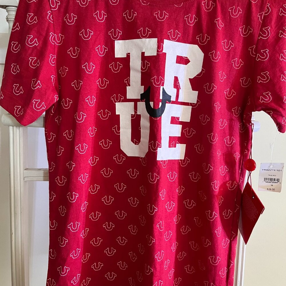 BNWT TRUE RELIGION gym red (M) - Picture 3 of 6
